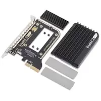 Image of Aqua Computer kryoM.2 evo PCIe 3.0 x4 adapter for M.2 NGFF PCIe SSD
