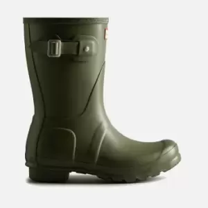 Image of Hunter Womens Original Short Wellies - Olive Leaf - UK 3