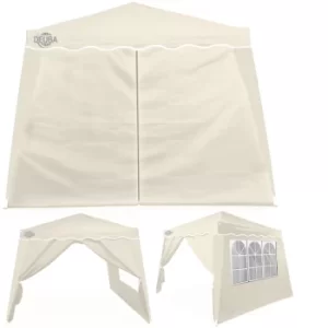 Image of Pop Up Gazebo Capri Beige 3x3m incl. 4 Side Panels