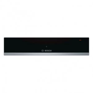 image of Bosch BIC510NS0B Series 6 14cm Built In Warming Drawer in Black