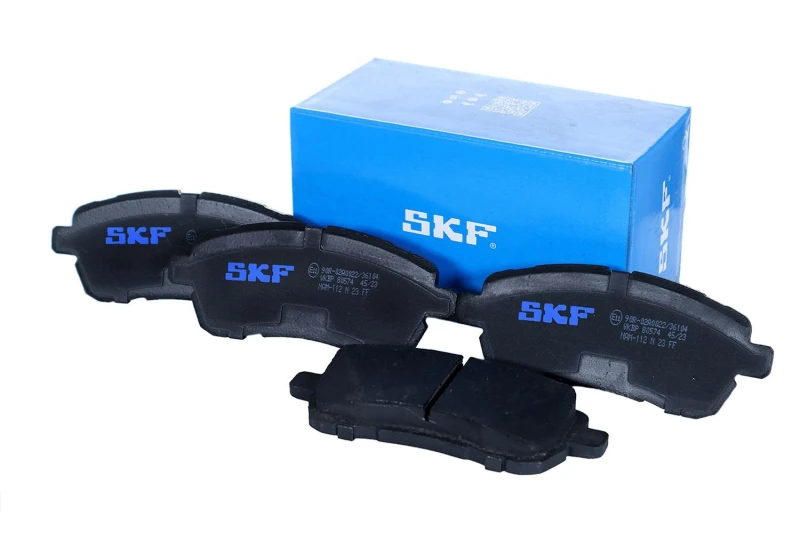 Image of SKF VKBP 80574 Brake pad set not prepared for wear warning indicator Brake Pad Set,disc brake (402)