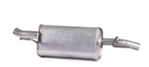 Image of ASMET Rear silencer 05.202 End silencer,Rear exhaust silencer OPEL,Astra G CC (T98),Astra G Classic Schragheck (T98)