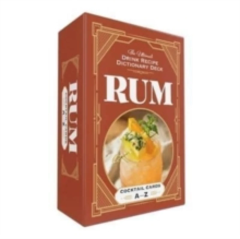 Image of Rum Cocktail Cards AZ : The Ultimate Drink Recipe Dictionary Deck Cards