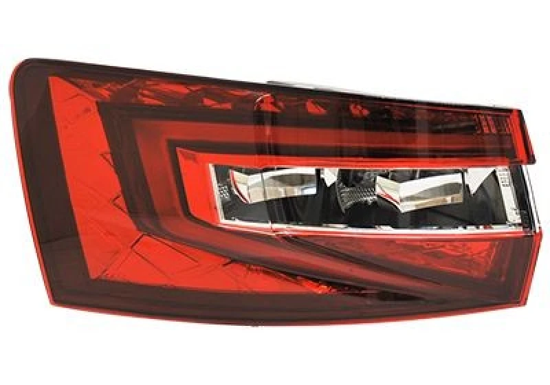 Image of VAN WEZEL 7639936 Rear light Outer section, with bulb holder, Right Combination Rearlight (391)