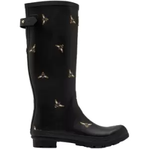 Image of Joules Womens Welly Printed Waterproof Wellington Boots UK Size 5 (EU 38, US 7)