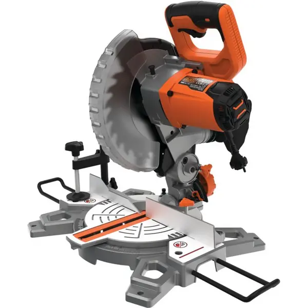 Image of Black and Decker BES702 Compound Mitre Saw 216mm BES702