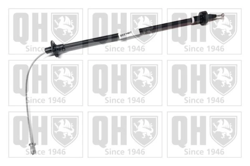 Image of QUINTON HAZELL Clutch Cable QUINTON HAZELL QCC1407