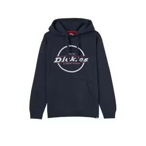 Image of Dickies Towson Blue Hoodie Large Navy Blue