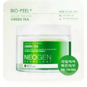 image of Neogen Dermalogy Bio-Peel+ Gauze Peeling Green Tea Exfoliating Cotton Pads for Radiance and Hydration 8 pc