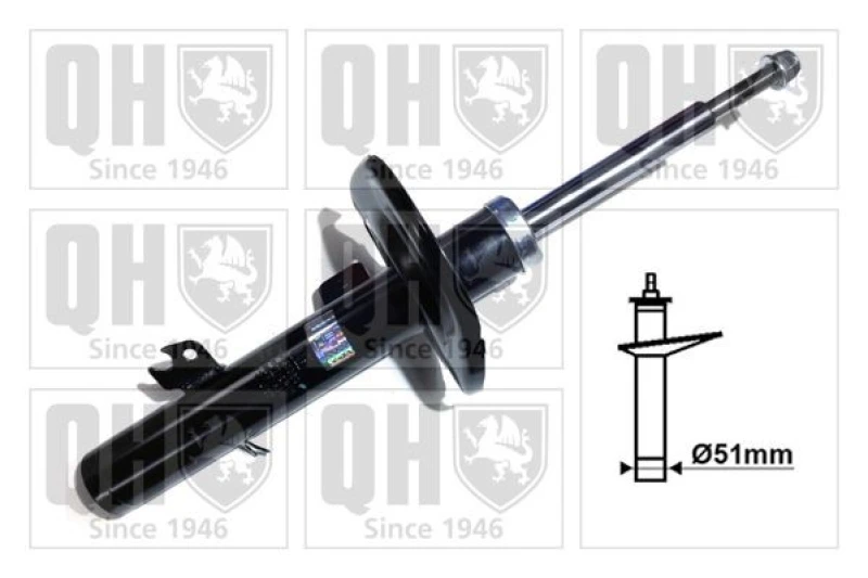 Image of QUINTON HAZELL Shock absorber QUINTON HAZELL QAG181063