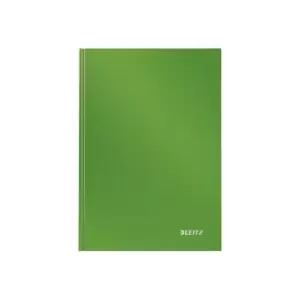 Solid Notebook A5 Ruled with Hardcover with 80 Sheets , Casebound, Light Green - Outer Carton of 6