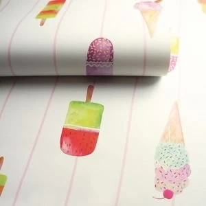 Image of Holden Decor Multicolour Quirky Smooth Wallpaper