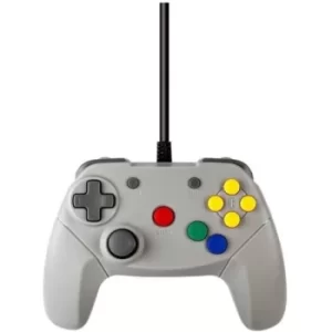 Image of Retro N64 Wired Controller – Grey