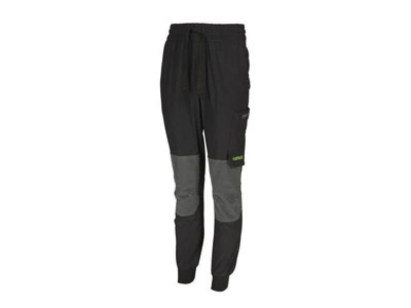 Image of Apache Mens Watson 4 Way Stretch Joggers /Grey in Black, Size Medium Polyester/Sp/Ex WATSON-MED
