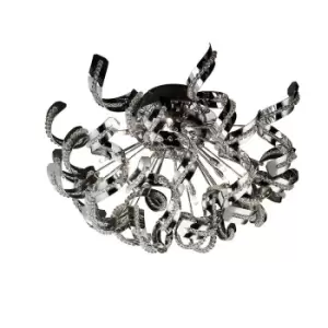 image of Esme Ceiling 20 Light G4 Polished Chrome/Crystal, NOT LED/CFL Compatible