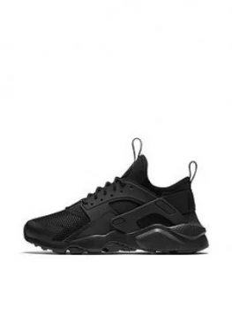 image of Nike Air Huarache Run Ultra Junior Trainers - Black, Size 3