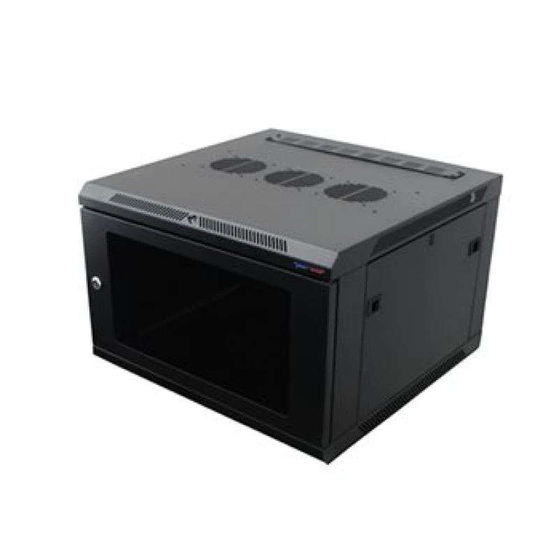 Image of Penn Elcom R6606-M6 rack cabinet 6U Wall mounted rack Black