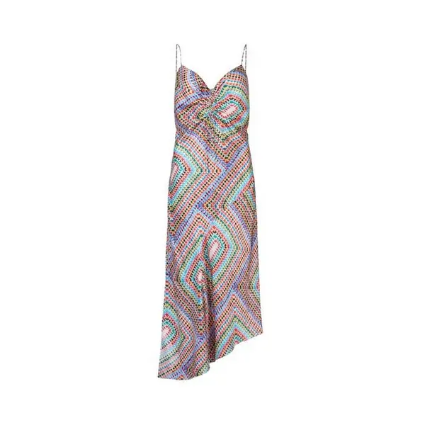 Image of AllSaints AllSaints Alexia Dress Womens - Multi 14