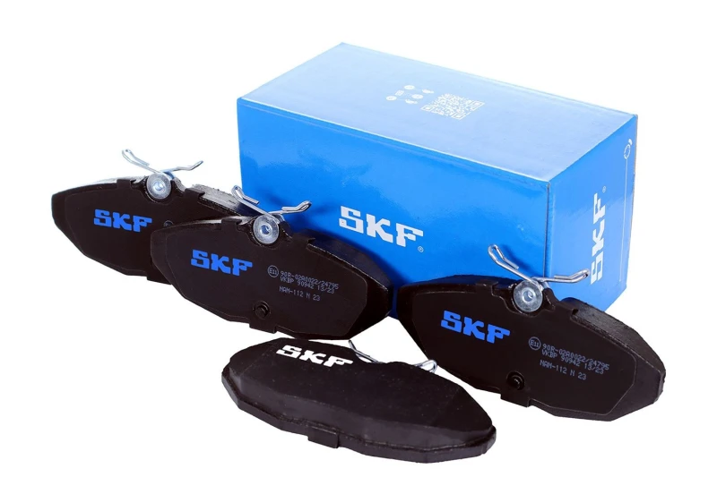 Image of SKF VKBP 90942 Brake pad set not prepared for wear warning indicator Brake Pad Set,disc brake (402)