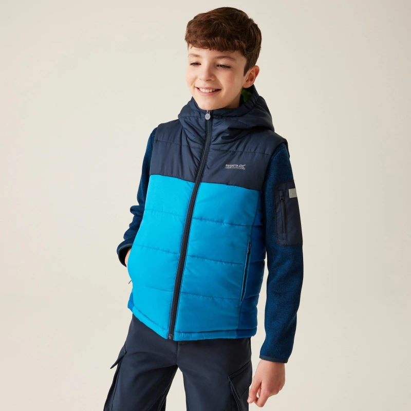 Image of Regatta Kids Lofthouse II Bodywarmer - Nvy/HydroBlu Nvy/HydroBlu 13 Years