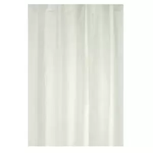 image of Blue Canyon Peva Shower Curtain (One Size) (White)