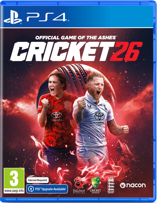 Image of Cricket 26 Official Game of the Ashes PS4 Game