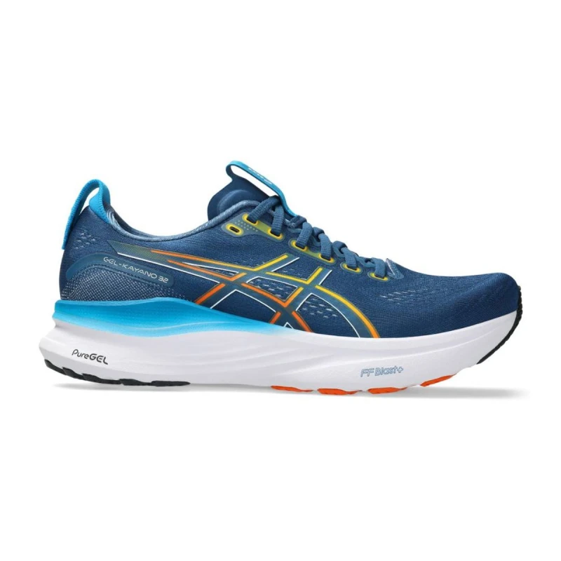 Image of Asics Gel-Kayano 32 Shoes Blue White SS26, Size 43,5 - EUR