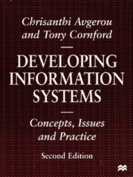 Image of Developing Information Systems by Chrisanthi Avgerou Book