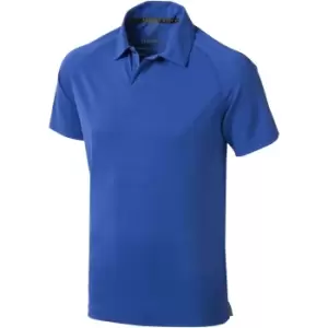 image of Elevate Mens Ottawa Short Sleeve Polo (L) (Blue)