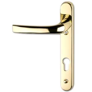 image of ASEC 92mm PZ UPVC Lever Handles - 220mm 122mm fixings