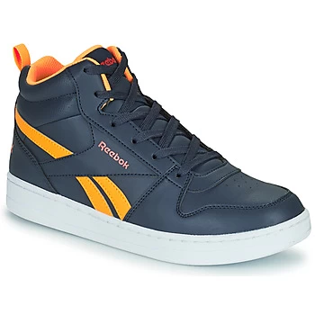 Image of Reebok Classic REEBOK ROYAL PRIME boys's Childrens Shoes (High-top Trainers) in Blue,4,5,9.5 toddler,10 kid,11 kid,11.5 kid,12 kid,1 kid,2.5,3.5,13.5