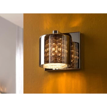 Image of Schuller Lighting - Schuller Denise - Crystal Wall Lamp Chrome, Mirror, G9
