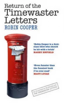 Image of Return of the Timewaster Letters by Robin Cooper Paperback