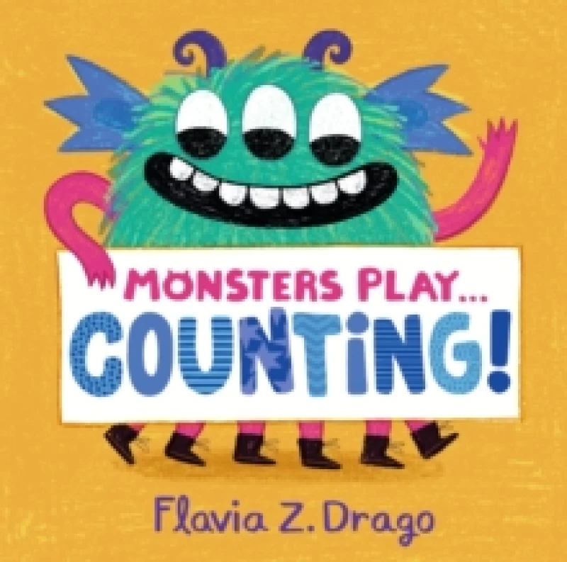 Image of Flavia Z. Drago Monsters Play... Counting! Book Multi unisex