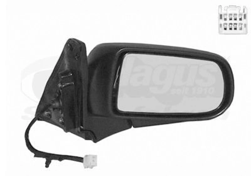 Image of VAN WEZEL Wing mirror VAN WEZEL 2732806