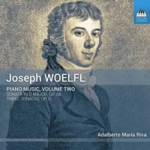 image of Joseph Woelfl Piano Music Sonata in D Major Op 58/Three Sonatas Op 6 - Volume 2 by Joseph Woelfl CD Album