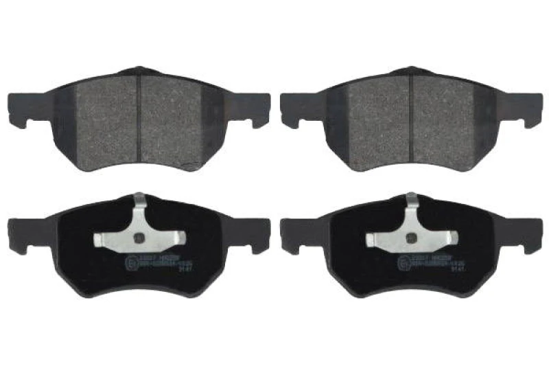 Image of SWAG 14 11 6262 Brake pad set Front Axle, with piston clip Brake Pad Set,disc brake (402)