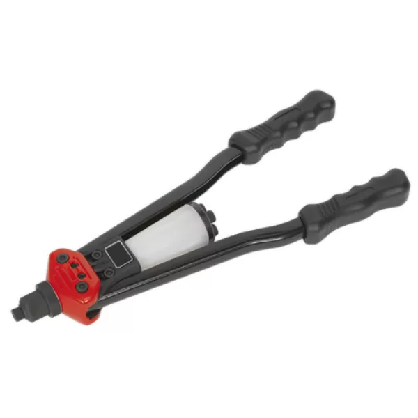 Image of Genuine SEALEY AK3983 Medium-Arm Riveter with Collection Bowl