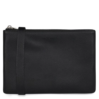 Jack Wills Two Zip Cross Body Bag - Black