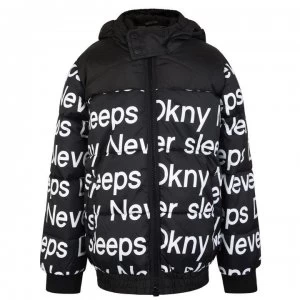 Image of DKNY Never Sleeps Jacket - Black