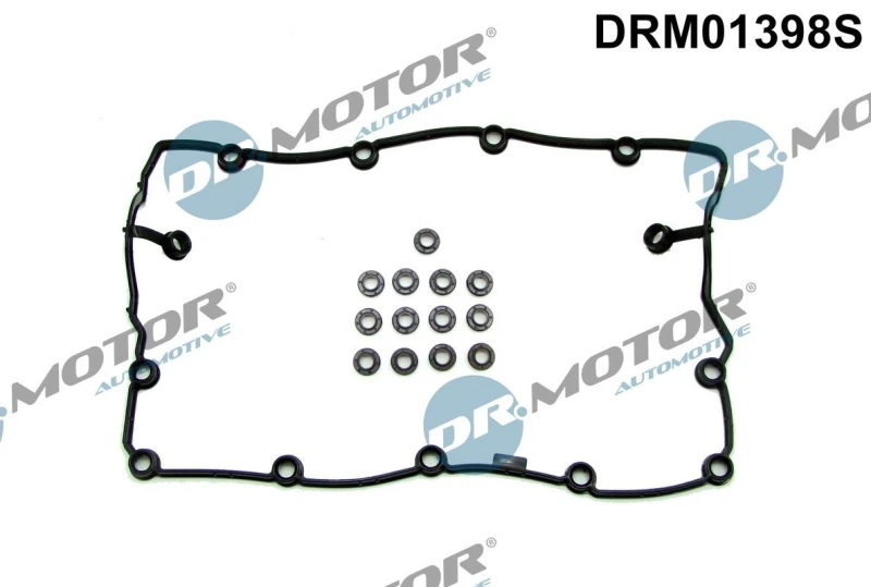 Image of DR.MOTOR AUTOMOTIVE Gasket Set, cylinder head cover DR.MOTOR AUTOMOTIVE DRM01398S
