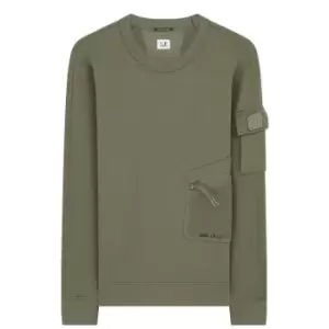 Image of CP Company Metropolis Utility Sweatshirt - Green