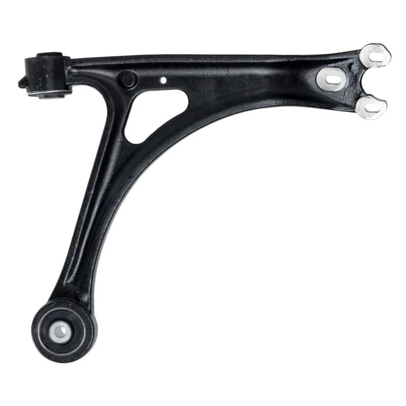 Image of FEBI BILSTEIN 44379 Suspension arm Control Arm, Cast Steel, Lower, without ball joint, with rubber mounts Cast Steel Track Control Arm (273)