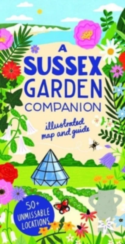 Image of A Sussex Garden Companion : Illustrated Map and Guide Other book format
