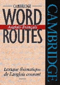 Image of Cambridge Word Routes Anglais-Francais by Michael Mccarthy Paperback