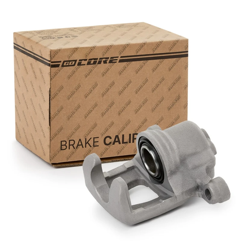 Image of goCORE GCG80677 Brake caliper Rear Axle, without holder Grey Cast Iron, Cast Iron Brake Caliper (78)