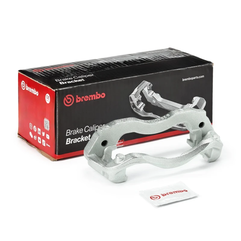 Image of BREMBO Brake Caliper Bracket Set BREMBO F BK 027