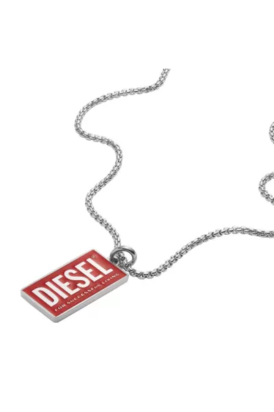Image of Logo Stainless Steel Pendant - Dx1368040