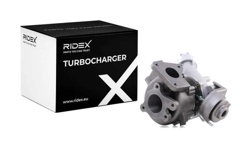 Image of RIDEX 2234C0205 Turbocharger without gaskets/seals Charger,charging system (2234)