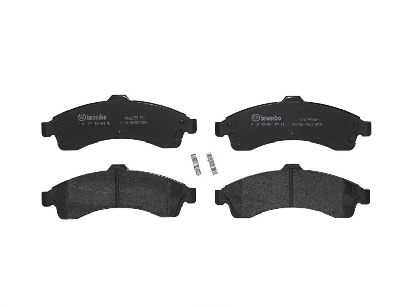 Image of BREMBO Brake pad set BREMBO P 10 009